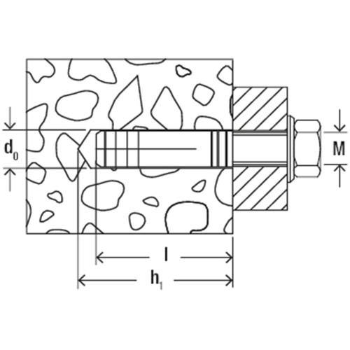 Fischer messingplug MS 12x37mm product photo https://media.isero.nl/Isero-IseroNL-Site/images/L/001310610_2.jpg L