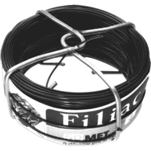 Binddraad geplastificeerd 0,8mm nr3 50 meter groen in houder product photo