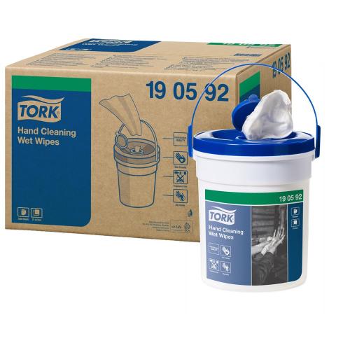 Premium wet wipe bucket 190592 hand cleaning 58 VEL product photo