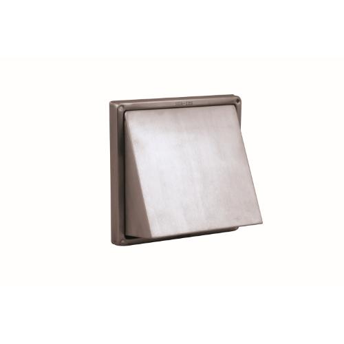 Gevelklep RVS 100mm 155x155mm product photo