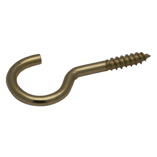 Schroefhaak messing 3.3x20/40mm product photo