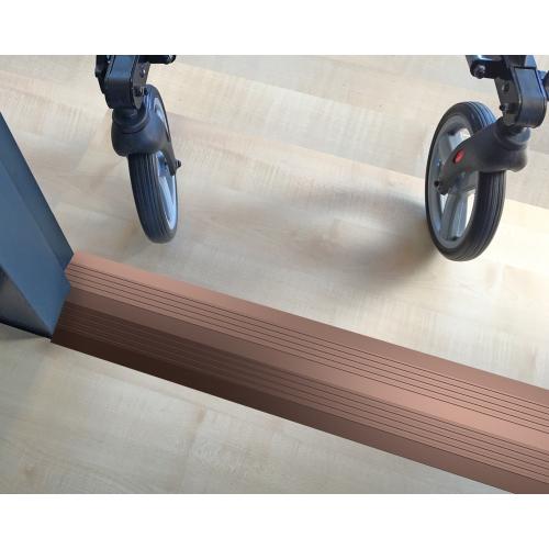 Drempelvervanger alu brons geanodiseerd 950x140mm product photo