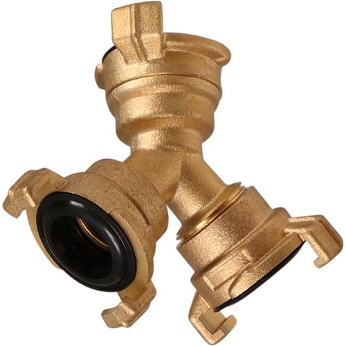 Verdeelstuk messing 3-weg 13mm (binnendraad) en 19mm (buiten product photo