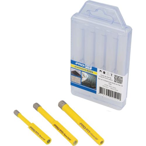 Diamantborenset droog 3DLG 6-8-10MM product photo