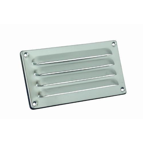 Schoepenrooster aluminium omgezette rand 180x90mm product photo