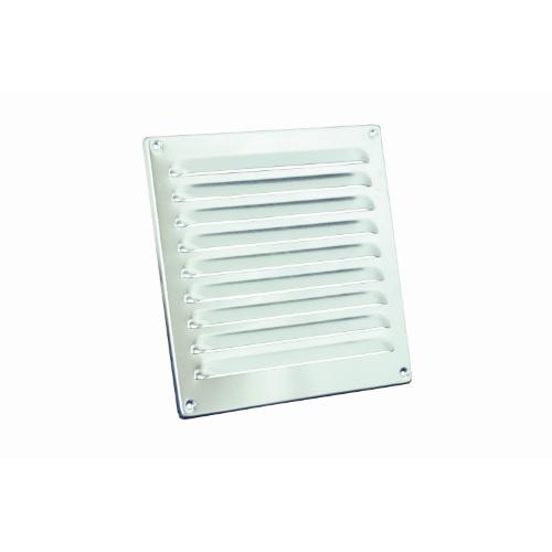 Schoepenrooster aluminium omgezette rand 200x200mm product photo