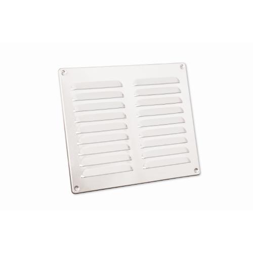 Schoepenrooster aluminium omgezette rand 250x200mm product photo