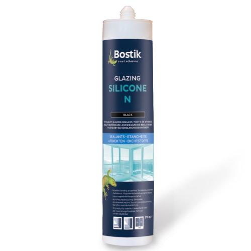 Bostik beglazingskit Glazing Silicon N 310ml Wit product photo