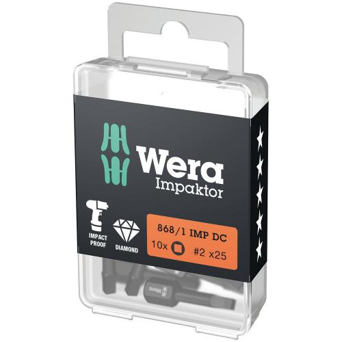 Wera bit 1/4 diamant-coating vierkant SQ3x25mm 868/1 impaktor product photo