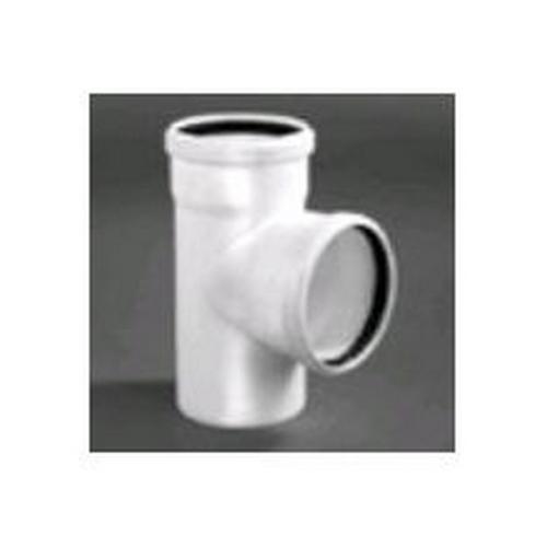 Schuiffitting PP wit T-stuk 90gr 2x mof/1x spie 50mm product photo