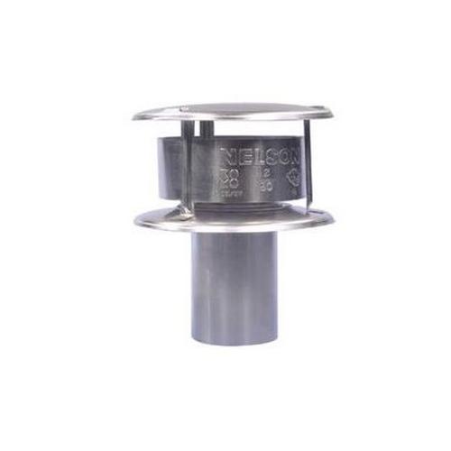 Rookgasafvoerkap aluminium 130mm product photo