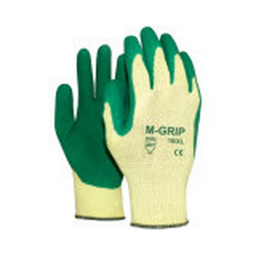 Werkhandschoenen latex groen (alternatief showa 310) 3242X Mt 11 product photo