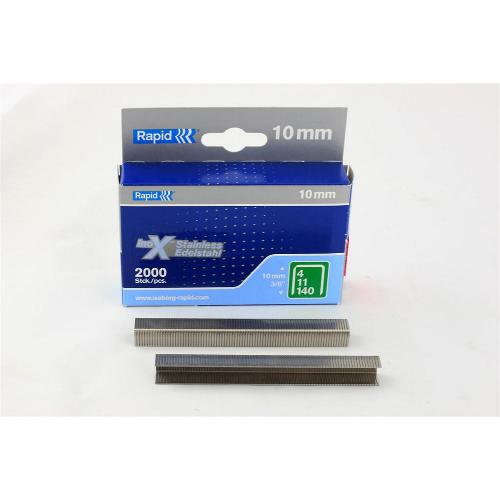 Nieten voor handtacker 10mm RVS product photo