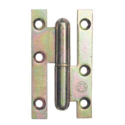 Gebichromatiseerde paumelle 140x70mm rechtssluitend product photo