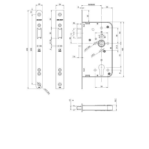 Centraalslot 60mm PC72 RVS afgerond dr.2-4 2426-17U20-60mm dr.2-4 m/sluitplaat product photo https://media.isero.nl/Isero-IseroNL-Site/images/L/12143710_2.jpg L