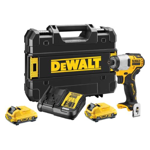 DeWalt accu-slagschroevendraaier 12.0V 2x2.0Ah DCF801D2-QW product photo