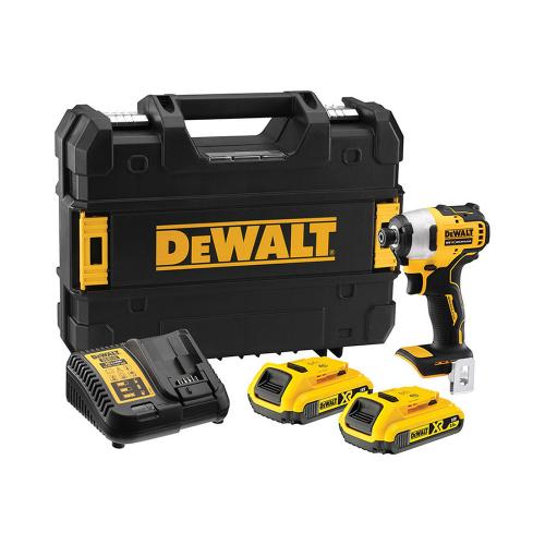 DeWalt accu-slagschroevendraaier 18.0V 2x4.0Ah DCF809D2T-QW product photo