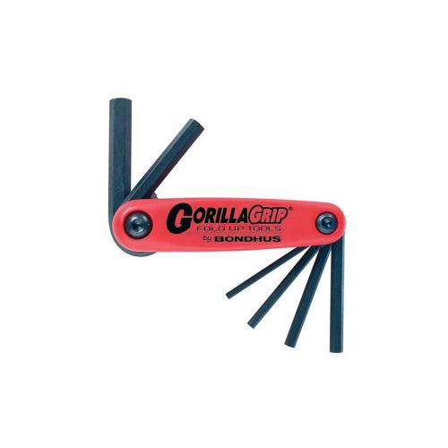 Inbussleutelset Gorillagrip Inbusset zakmesmodel 2-8mm opvouwbaar product photo