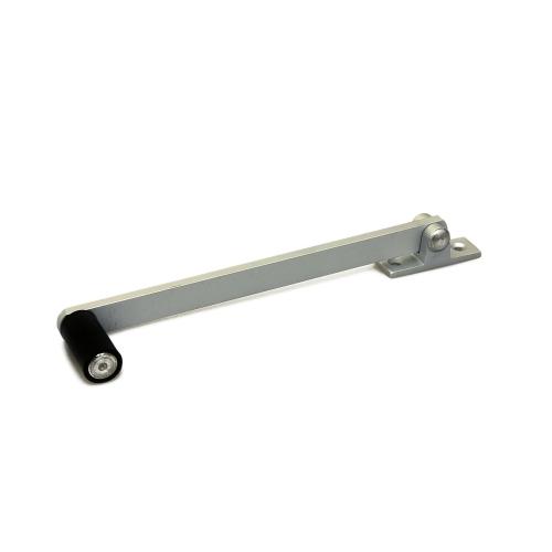 Raamvalschaar aluminium geanodiseerd RVS 152 AS 152mm zwarte roller product photo