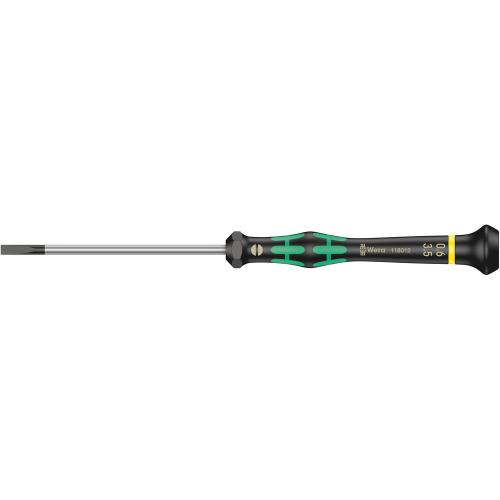 Wera micro schroevendraaier zaagsnede 3.5x80mm kraftform greep 2035 product photo
