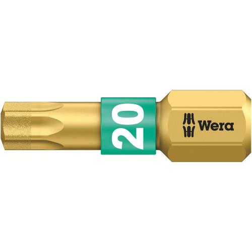 Wera bit 1/4 taai hard/elastische torsiezone torx TX20x25mm 867/1 BDC product photo