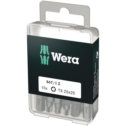 Wera bit 1/4 taai-hard torx TX25x25mm 867/1 product photo