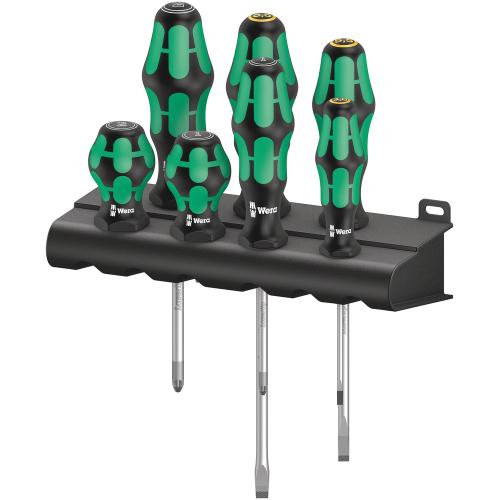 Wera schroevendraaierset 7-delig Pozidriv-Sleuf Kraftform Plus 300 product photo
