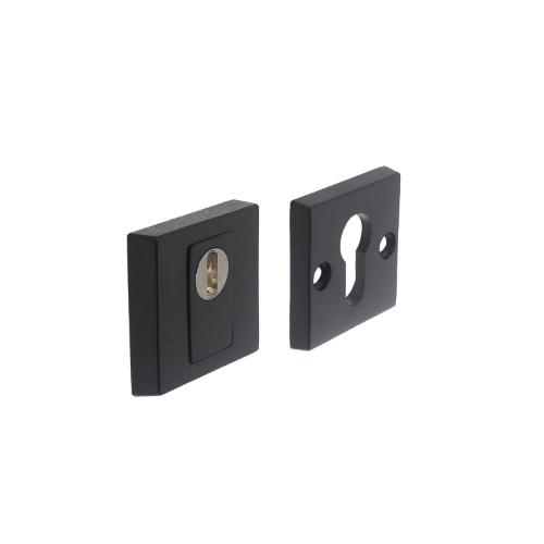 Rozetten PC RVS/mat zwart vierk massief KTB zichtb.bout SKG3 0023.375570 product photo