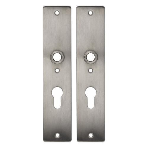 Plaatschild SDC RVS recht geborsteld 215x45x2mm pc55 product photo