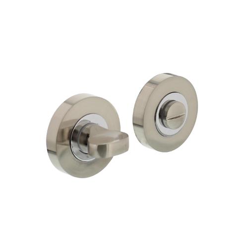WC-sluiting 8mm rond 53x8 met 7mm nokken chroom/nikkel mat product photo