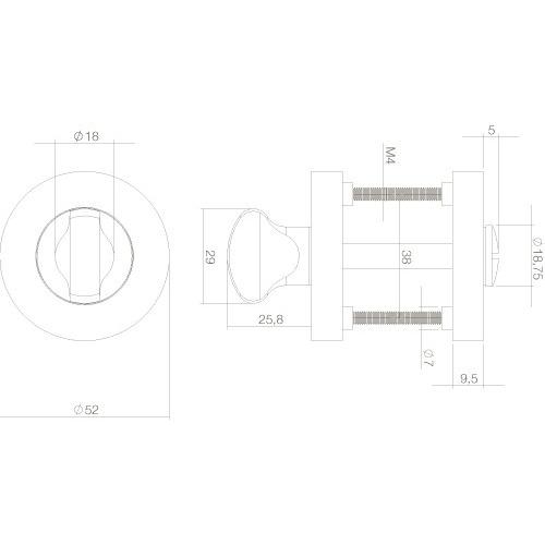 WC-sluiting 8mm rond 53x8 met 7mm nokken chroom/nikkel mat product photo https://media.isero.nl/Isero-IseroNL-Site/images/L/12960378_2.jpg L