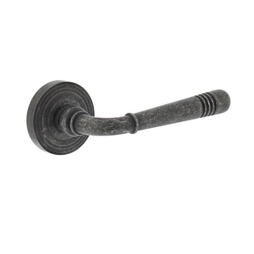 Deurkrukken Emily op rozet oud grijs 0021.172502 product photo