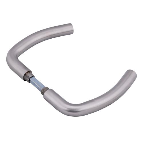 Deurkruk SDC 2005 RVS half rond geborsteld deurdikte 38-56 mm product photo