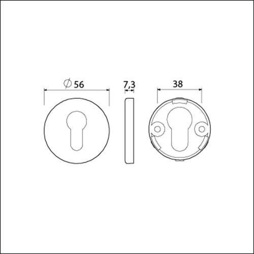 Klikrozet PC profielcilinder rond 9005 STR zwart product photo https://media.isero.nl/Isero-IseroNL-Site/images/L/13063768_1.jpg L