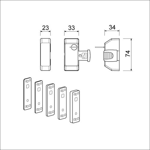 Bijzetslot Wit Afsluitbaar 720 product photo https://media.isero.nl/Isero-IseroNL-Site/images/L/13076680_2.jpg L