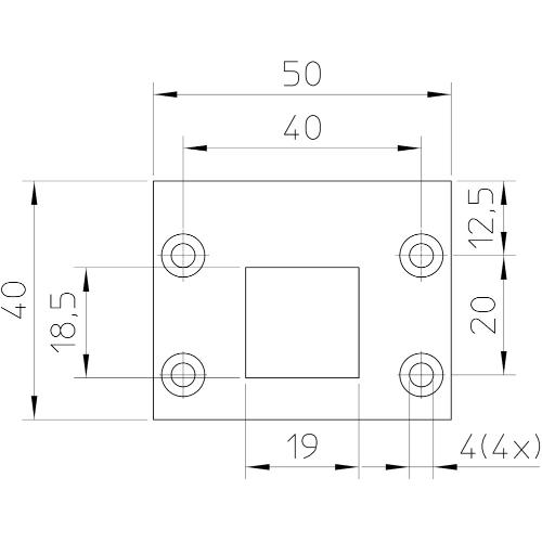 Nemef sluitplaat vlak tbv espagn. 16v product photo