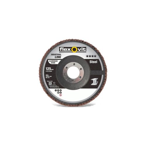 Flexovit Industrial lamellenschijf vlak 125x22.2 K80 R265N product photo