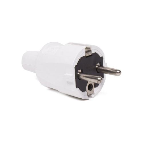 Stekker recht Randaarde Pvc ( Zacht en penaarde ) product photo