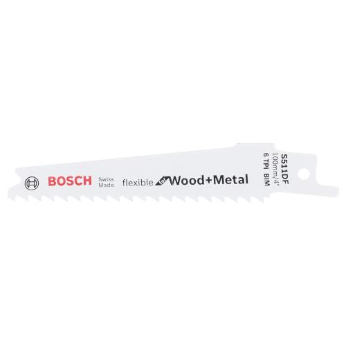Bosch reciprozaagblad voor hout en metaal 100mm S511DF 2 stuks product photo