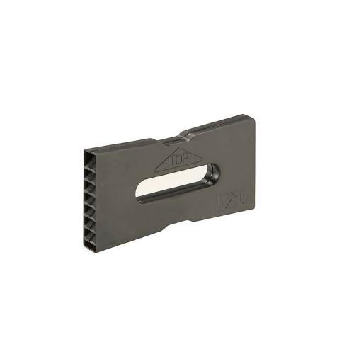 Stootvoegventilatierooster Waal zwart 50X10X100mm product photo