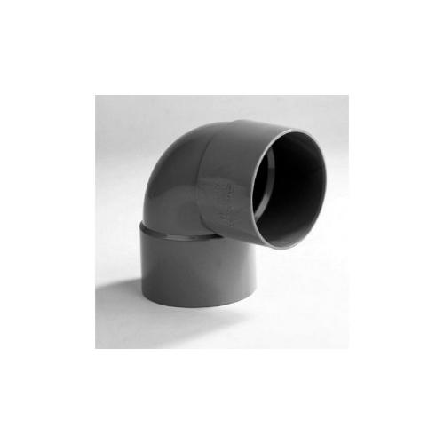 Bocht 90 graden pvc grijs lijm 2x mof 50x50mm Komo BRL 52100 product photo