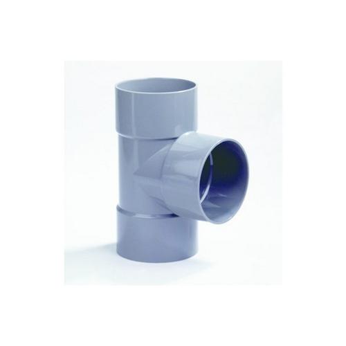 T-Stuk 90 graden pvc grijs lijm 3x mof 125x125x125mm Komo BRL 52100 product photo