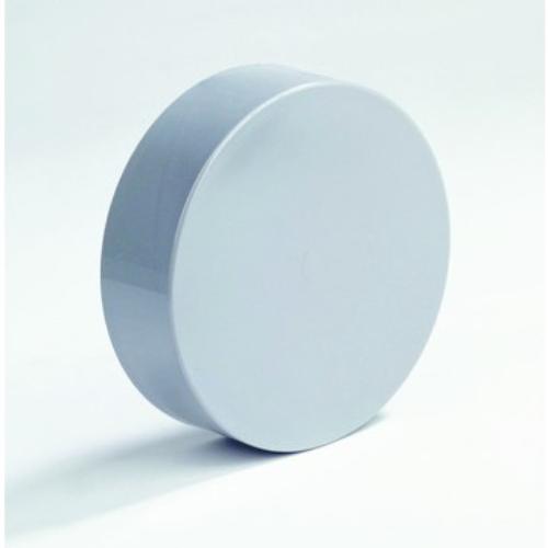 Afsluitkap pvc grijs lijm 1x mof ( voor om de buis ) 125mm product photo