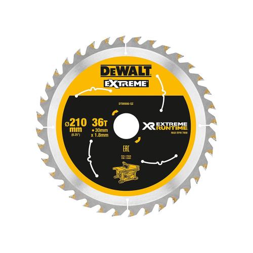 DeWALT cirkelzaagblad 210x30mm WZ / FZ 36 tanden hout product photo