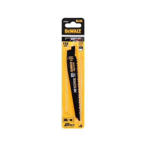DeWALT reciprozaagblad voor hout en metaal 152mm DT99554 5 stuks product photo https://media.isero.nl/Isero-IseroNL-Site/images/L/143520_1.jpg L