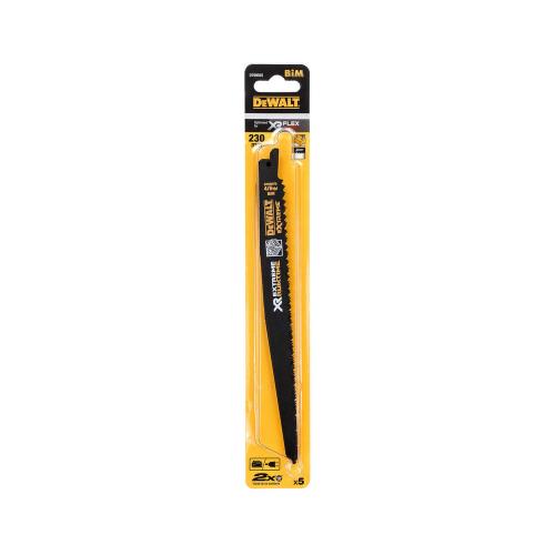 DeWALT reciprozaagblad voor hout en metaal 230mm DT99555 5 stuks product photo https://media.isero.nl/Isero-IseroNL-Site/images/L/143525_1.jpg L