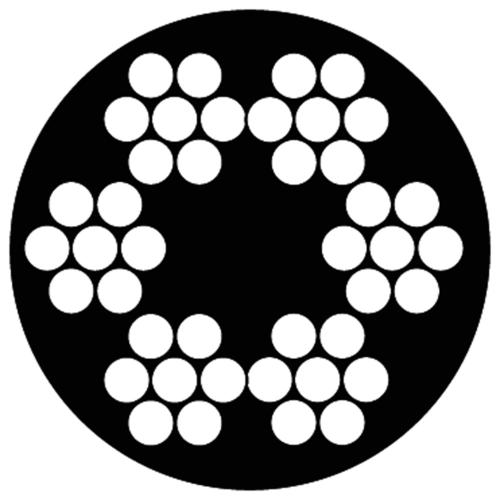 Staaldraadkabel Geplast.Tr 5Mm product photo