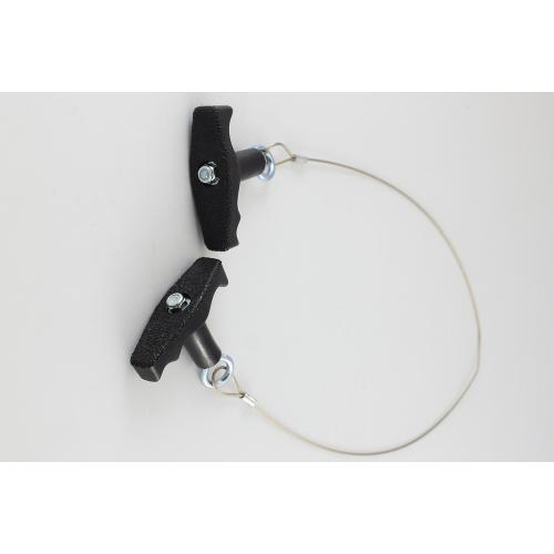 Draadzaag met handvaten voor PVC product photo