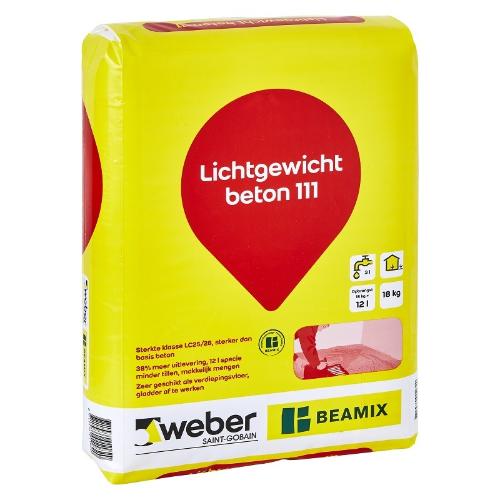 Beamix Comfort betonmortel 18KG lichtgewicht 111 product photo