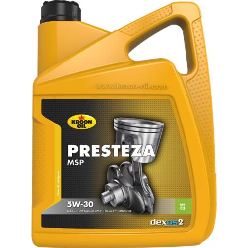 Motorolie Presteza MSP 5W-30 synthetisch 5 liter product photo